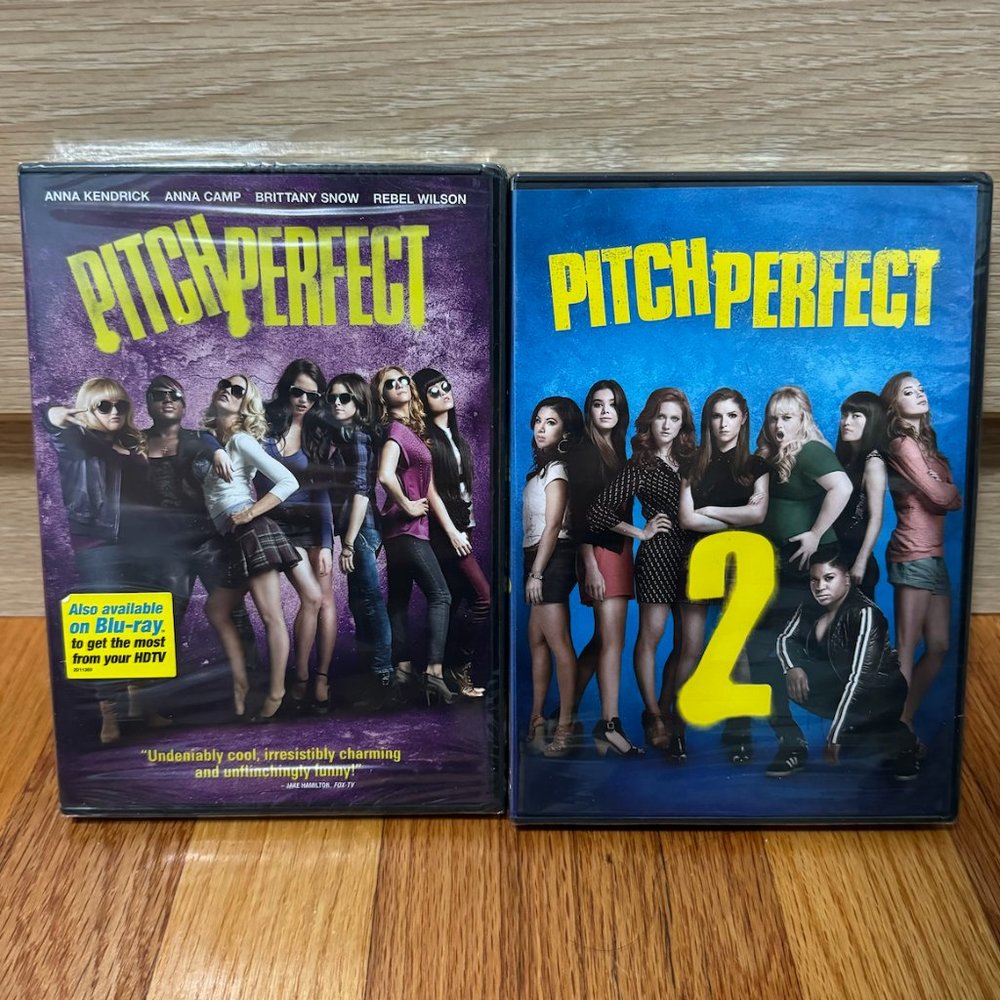 Pitch Perfect 1 & 2 DVD - NEW